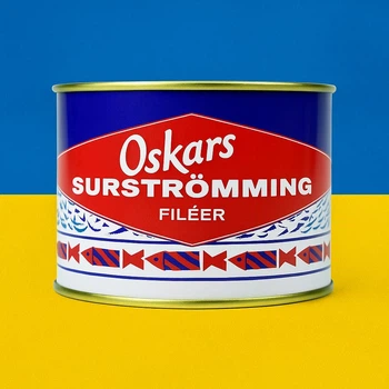 Сюрстрьомінг Surströmming Oskars Filéer шведський делікатес ферментований оселедець сюрстремінг Оскарс