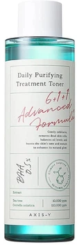 Тонік&nbsp;Axis-Y Daily&nbsp;Purifying&nbsp;Treatment&nbsp;Toner&nbsp;для&nbsp;проблемної&nbsp;шкіри&nbsp;з&nbsp;центелою&nbsp;та&nbsp;BHA-кислотою 80 мл (8809634610850)