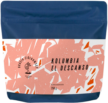 Kawa ziarnista Bracia Ziółkowski Kolumbia El Descanso 250 g (5906815380595)