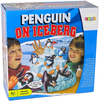 Настільна гра Lean Toys Льодове сходження пінгвінів (5905515350341)