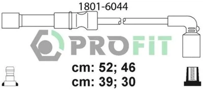 Високовольтні дроти запалювання Profit (1801-6044)