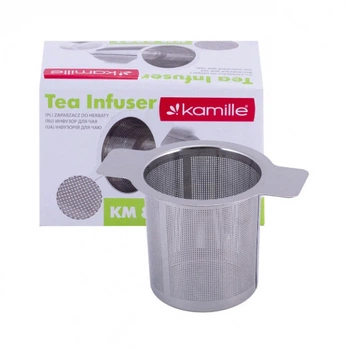 Ситечко-фільтр для чаю 10 х 6,5 см Kamille KM-8841