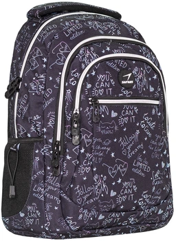 Рюкзак Safari 3 отделения 41 x 29 x 14 см 17 Черный (25-260M-1) (8591662252606)
