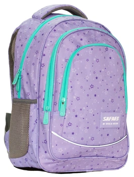 Рюкзак Safari 3 відділення 42 x 32 x 14 см 19 Фіолетовий (25-308M-1) (8591662253085)