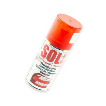 Лак для тонировки фар и задних фонарей Soll 150ml красный