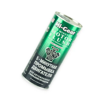 Промывка двигателя Hi-Gear Motor Flush 5-min (444мл) для авто с большим пробегом AGA