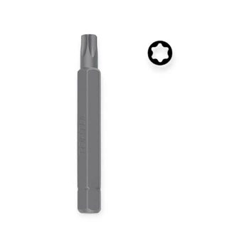 Бита 10мм шестилучевая TORX T20 х 75 мм Toptul