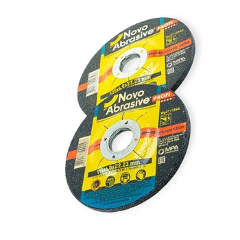 Круг зачистной по металлу 125 х 6 мм тип 27 NovoAbrasive утопл.центр
