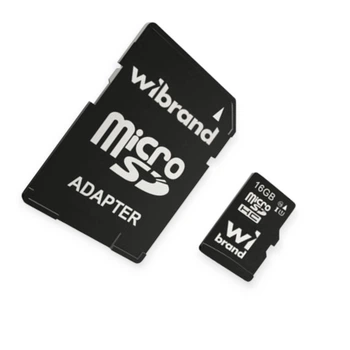 Карта памяти microSDHC 16Gb class 10 (adapter SD) Wibrand
