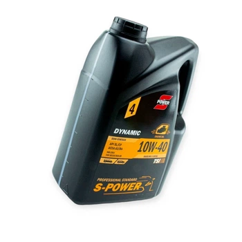 Олива моторна S-POWER 10W-40 Dynamic TSi SL, CF 4л