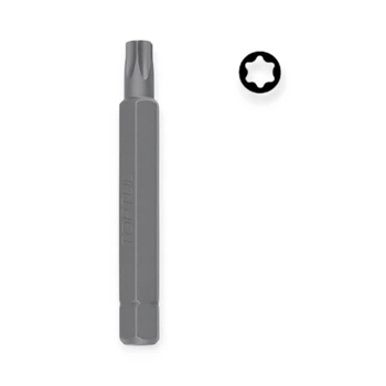 Бита 10мм шестилучевая TORX T55 х 75 мм Toptul