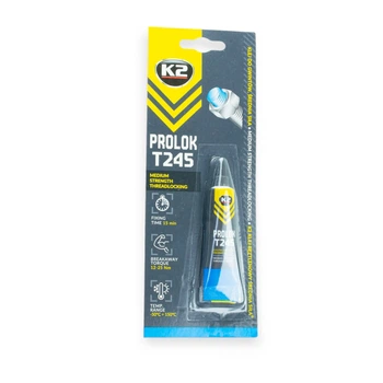 Фіксатор різьби K2 Prolok Medium Strength (W243) синій 6мл