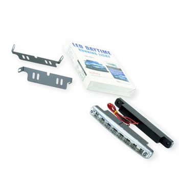 Ходовые огни 12V "218" (8д) 008-1 155х15мм (к-кт 2 шт) Megalight