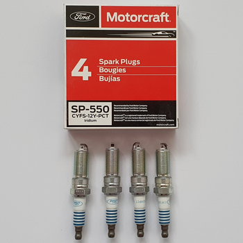 Иридиевые свечи 2.0 EcoBoost Ford Fusion/Edge Motorcraft (SP-550, CYFS12Y2, CYFS12YPC, CYFS12YPCT, SP-550AX)