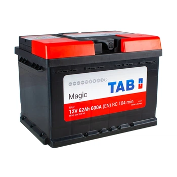 Аккумулятор TAB Magic 62 Ah/12V "0" (+ справа)