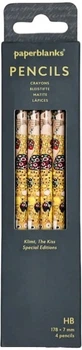 Набір графітних олівців Paperblanks Густав Клімт Поцілунок HB
