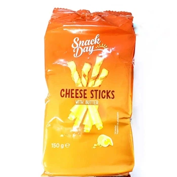 Хлібні палички Snack Day Сирні 150 г
