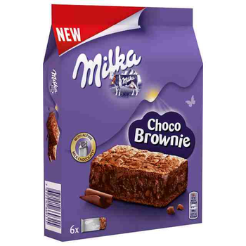 Тістечка Milka Брауні 6 шт 150 г