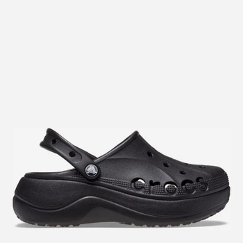 Жіночі крокси Crocs Baya Platform Clog Blk 208186-001 33-34 (W4) 20 см Чорні (196265269730)