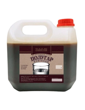 Солодово-зерновой экстракт Drink it Ячменный полугар 4 кг, концентрат для приготовления мягкого ячменного дистиллята
