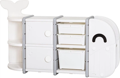 Детский стеллаж Mealux Swimo White (KD-E017 White)
