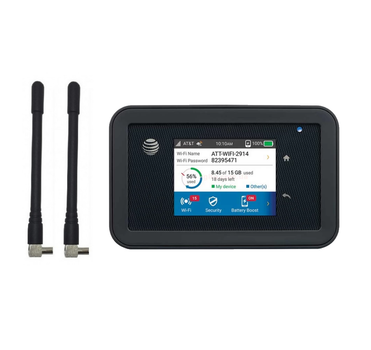 4G LTE Wi-Fi роутер NETGEAR AC815S із двома зовнішніми антеними по 3 dBi