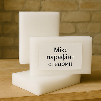 Микс парафин со стеарином Промис-Плюс, 1 кг в пластинах