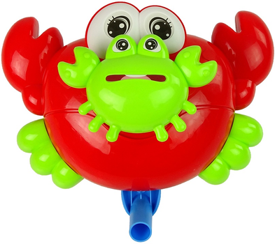 Штовхач на паличці LEAN Toys Краб зі звуком червоний 12075 (5904665997819)