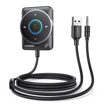 Bluetooth аудио ресивер UGREEN CM723 Bluetooth Receiver Audio Adapter (BT5.4) Black