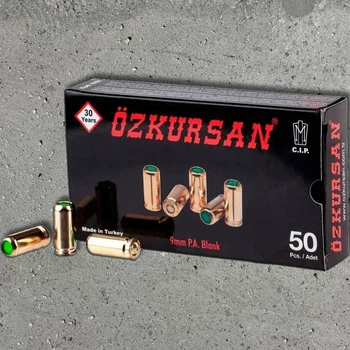 Патрон холостий Ozkursan 9мм пістолетний (50 шт)