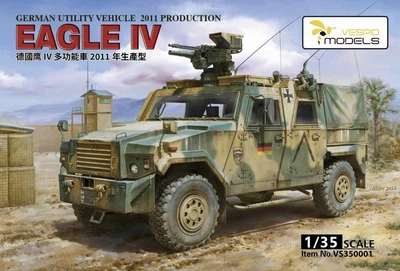 Збірна модель 1/35 Німецький автомобіль Eagle IV (2011) Vespid Models VS350001