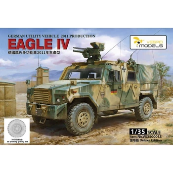 Збірна модель 1/35 Німецький автомобіль Eagle IV (2011) Deluxe Edition Vespid Models VS350001S