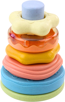 Piramidka sensoryczna LEAN Toys 17 cm 22862 (5905991052111)