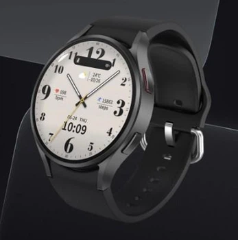 Смарт годинник Smart Watch (Bluetooth Дзвінки, GPS, NFC, Фітнес-трекер, Моніторинг сну, Пульсометр, Крокомір, Тонометр) чорний