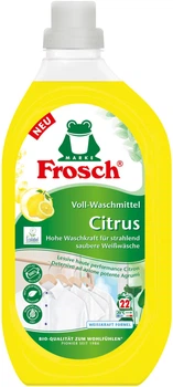 Концентрированное жидкое средство для стирки Frosch Citrus 1.5 л (9001531968112)