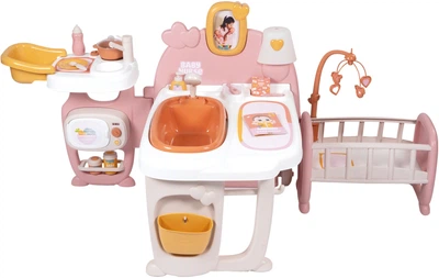 Великий iгровий центр Smoby Toys Бебi Ньорс Кiмната малюка 23 аксесуари (7600220394) (3032162203941)