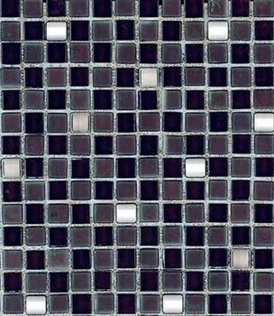 Мозаика Dune Eclipse 30*30 серая черная