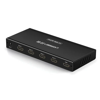 Сплиттер HDMI разветвитель UGREEN CM620 HDMI Splitter 1 In 4 Out (4K@30Hz). Black