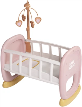 Колиска Smoby Toys Бебi Ньорс з мобілем (7600220390) (3032162203903)