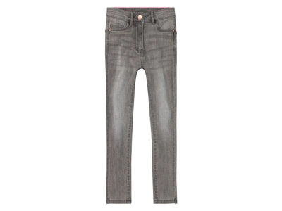 Джинсы Skinny с регулируемой талией для девочки Pepperts LYCRA® 377537 146 см (10-11 years) Серый