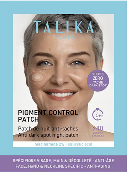 Патчі Talika Pigment Control Patch від сонячних і вікових пігментних плям 40 шт (3139439755483)