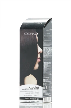 C:EHKO Color Creme Стійка крем-фарба для волосся 57 темний шоколад