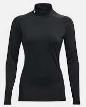 Лонгслив HG Armour Comp Mock LS черный Мужчины SM 1369606-001