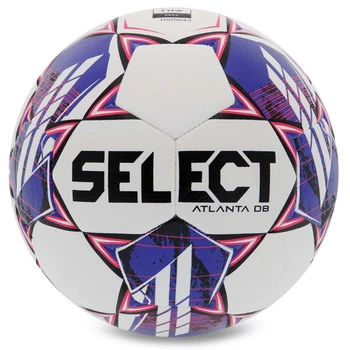 Мяч футбольный SELECT ATLANTA DB FIFA BASIC V23 057496SA, Фиолетовый, Размер (EU) - 4