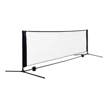 Сітка для тінісбола Meta Soccer Tennis Net чорний 6х1 м 1500612850, Чорний, Розмір (EU) — 1SIZE