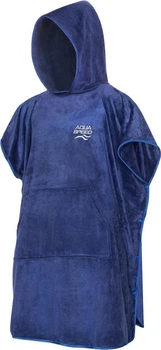 Пончо полотенце Aqua Speed PONCHO 3844 синий Унисекс L (90x220см) 288-10