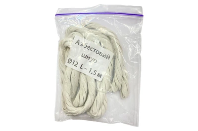 Шнур асбестовый KS-UKR 12х1.5м (KS1215)