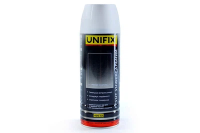 Грунт универсальный Unifix 400мл белый мат для подготовки поверхностей к покраске защита от ржавчины грунтовка (D-IT_22-C)