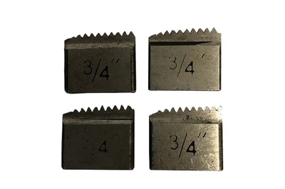 Різці змінні плашки для клупа Toolex 3/4" (4шт)