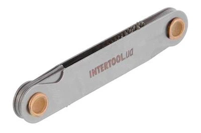 Резьбомер метрический Intertool 0.5-3мм (12шт)
